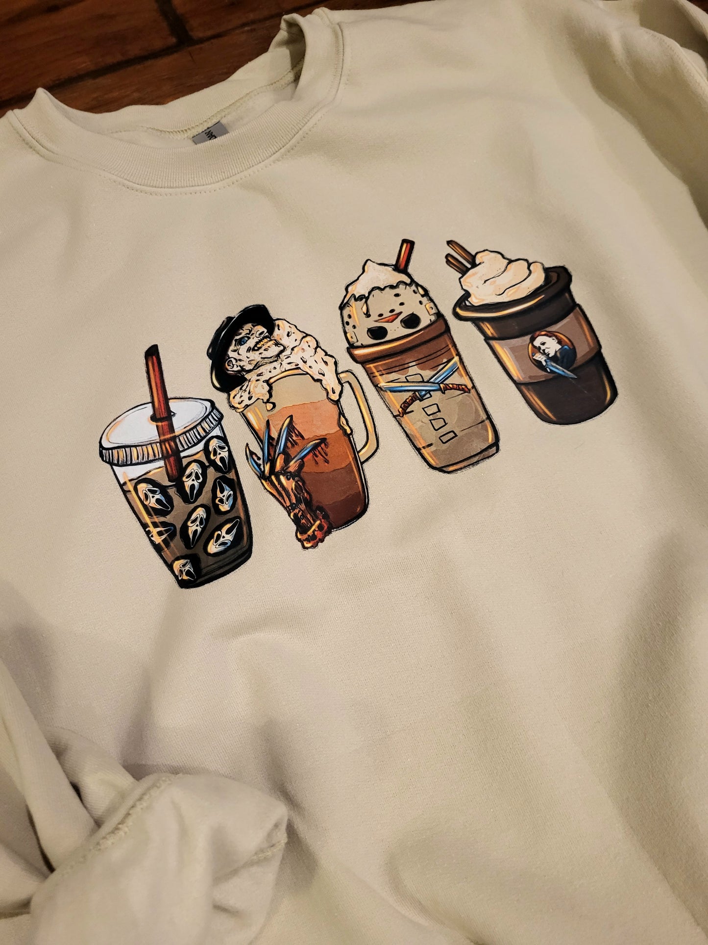 Latte of Horrors Sweatshirt