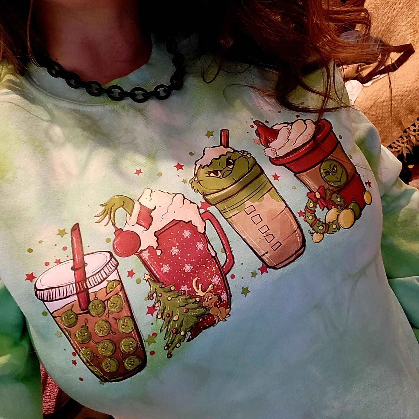 Grinch Latte Shirt